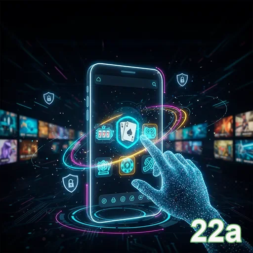 Imagem ilustrativa do App06 no site 22a, mostrando recursos inovadores e interface moderna para usuários brasileiros.